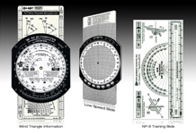 AERO PRODUCTS RESEARCH E6-B8P STUDENT FLIGHT COMPUTER W/ PLOTTER