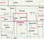 KANSAS CITY VFR+GPS AREA CHART