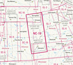 NC-19 ST. LOUIS VFR+GPS ENROUTE CHART