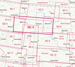 NC-5 BISMARCK VFR+GPS ENROUTE CHART 