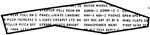 PANEL MARKING SETS DRY TRANSFER TYPE