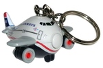 US AIRWAYS KEYCHAIN WITH LIGHT & SOUND NEW LIVERY