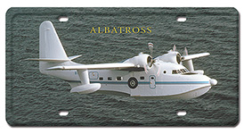 ALBATROSS LICENSE PLATE