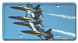 BLUE ANGELS LICENSE PLATE