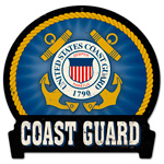 COAST GUARD METAL SIGN