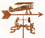 BI-PLANE WEATHERVANE