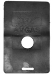 AVMAT AVGAS FUEL MAT CENTER HOLE