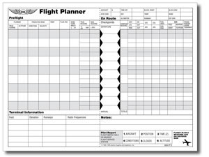 FLIGHT PLANNER SHEETS