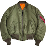 MA-1 FLIGHT JACKET SAGE