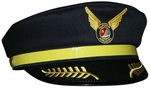 ALASKA AIRLINE (USA) CHILDRENS CAPTAINS PILOT HAT