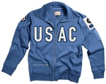 USAC FLEECE ZIP  SWEATSHIRT XLG