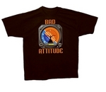 BAD ATTITUDE (BLACK) T-SHIRT