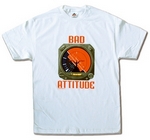 BAD ATTITUDE (WHITE) T-SHIRT