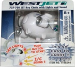 WESTJET (CANADA) KEYCHAIN WITH LIGHT & SOUND