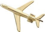 BOEING 727 WINGLETS GOLD TACKETTE