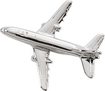 BOEING 737  SILVER TACKETTE