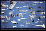 AMERICAN AVIATION - X-PLANES POSTER