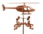 HELICOPTER WEATHERVANE