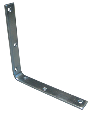 90 DEGREE BRACKET STEEL PLATED