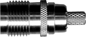 TNC CONNECTOR FEMALE DUAL CRIMP-RG58