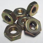 AN345 PLAIN HEX MACHINE SCREW NUTS