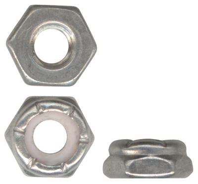 COMMERCIAL STAINLESS STEEL STOP NUT