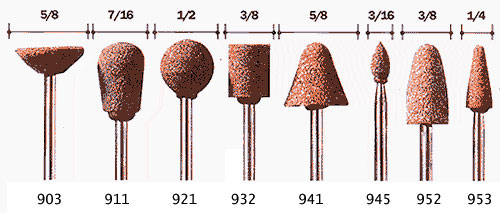 ALUMINUM OXIDE  GRINDING STONES