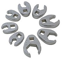 SUNEX 8 PIECE FLARE NUT CROWFOOT WRENCH SET  