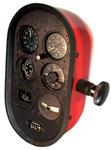 INSTRUMENT POD SHELL RED
