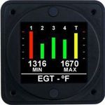 AEROSPACE LOGIC 200 -  FOUR CYLINDER EGT INSTRUMENT WITH TIT