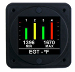 AEROSPACE LOGIC 200 -  FOUR CYLINDER EGT INSTRUMENT