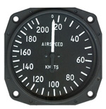 FALCON AIRSPEED INDICATOR 0-200 KNOTS