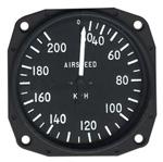 FALCON AIRSPEED INDICATOR 0-200 KPH