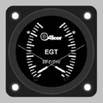 ALCOR REPLACEMENT GAUGES - DUAL EGT 2.25