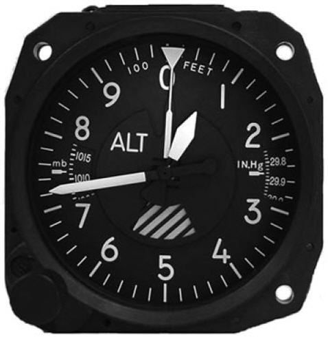 UNITED ALTIMETER WITH CORRECTED BAROMETRIC OUTPUT