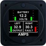 AEROSPACE LOGIC 200  -  DUAL VOLTMETER & AMMETER INSTRUMENT