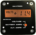 DAVTRON DIGITAL VOLTMETER/AMMETER 475VAA-5V