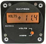 DAVTRON DIGITAL VOLTMETER/AMMETER MODEL 475