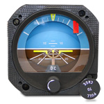 FALCON GAUGE ELECTRICAL 28V LIGHTED ATTITUDE GYRO