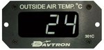 DAVTRON DIGITAL OUTSIDE AIR TEMPERATURE MODEL 301 - CELSIUS WHIT