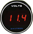 DAVTRON DIGITAL VOLTMETER  MODEL 451 WITH REMOTE SENSOR