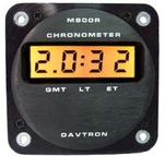 DAVTRON DIGITAL CHRONOMETER REMOTE UNIT 28V LIGHTING FOR MODEL 8