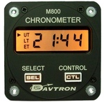 DAVTRON DIGITAL CHRONOMETER WITH ILLUMNIATED BUTTONS -  28VOLT