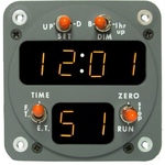 DAVTRON DIGITAL CLOCK - 811BFTR12 WITH GRAY FACEPLATE