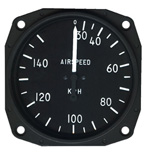 FALCON AIRSPEED INDICATOR 0-150 KPH