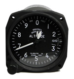 FALCON GAUGE SENSITIVE ALTIMETER WITH BAROMETRIC WINDOW - 20-000