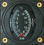 FALCON GAUGE 2-1/4 CHT/EGT GAUGE 100-700°F / 700-1700°F