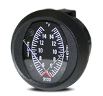 FALCON GAUGE 2 INCH ROUND DUAL EGT/EGT GAUGE 700-1700°F