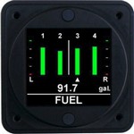 AEROSPACE LOGIC FOUR TANK FUEL LEVEL FOR 0V-5V DC SENDER