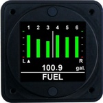 AEROSPACE LOGIC SIX TANK FUEL LEVEL FOR 0V-5V DC SENDER